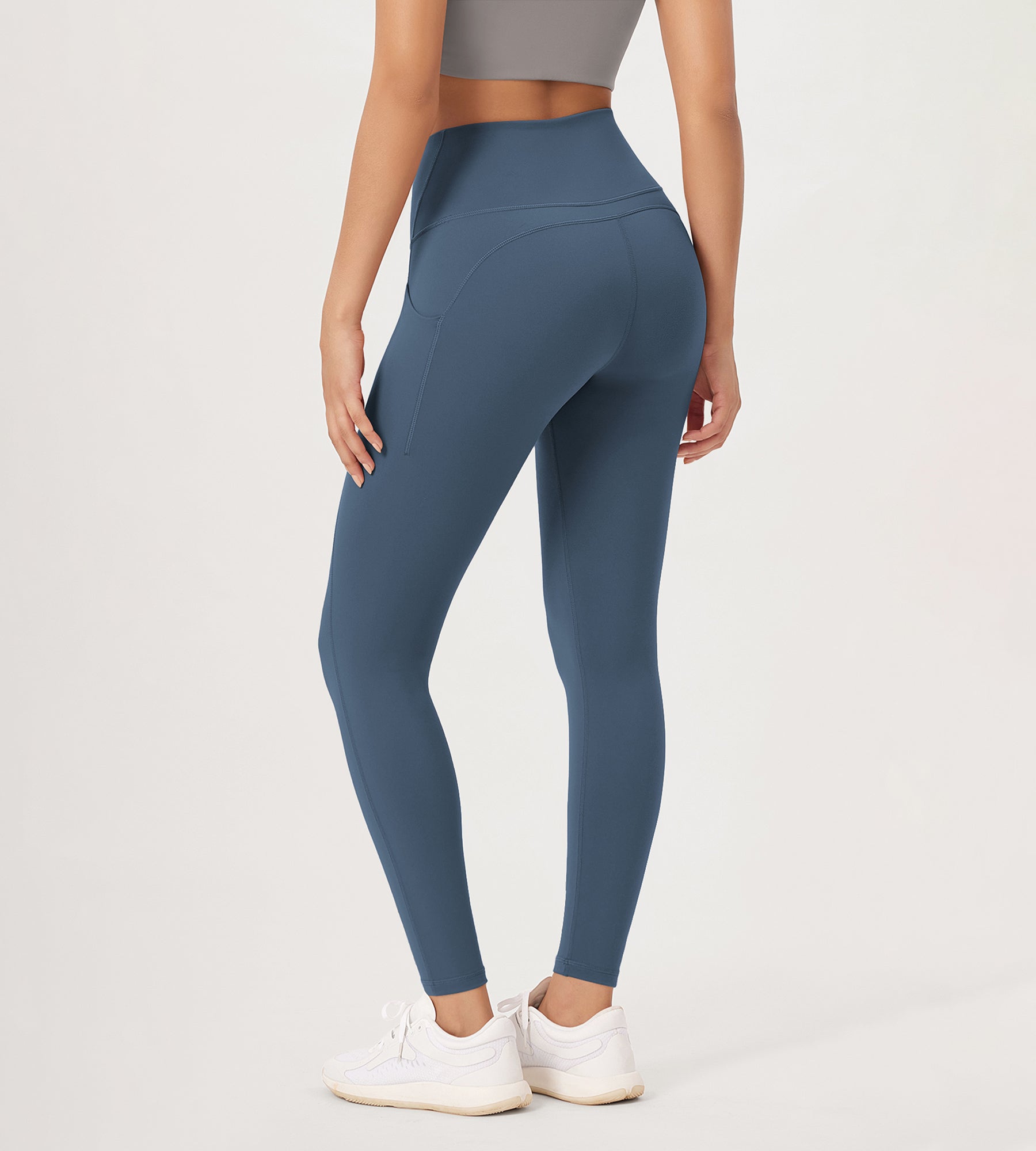 2-Pack 28 High Waist Workout Leggings with Pockets - ododos