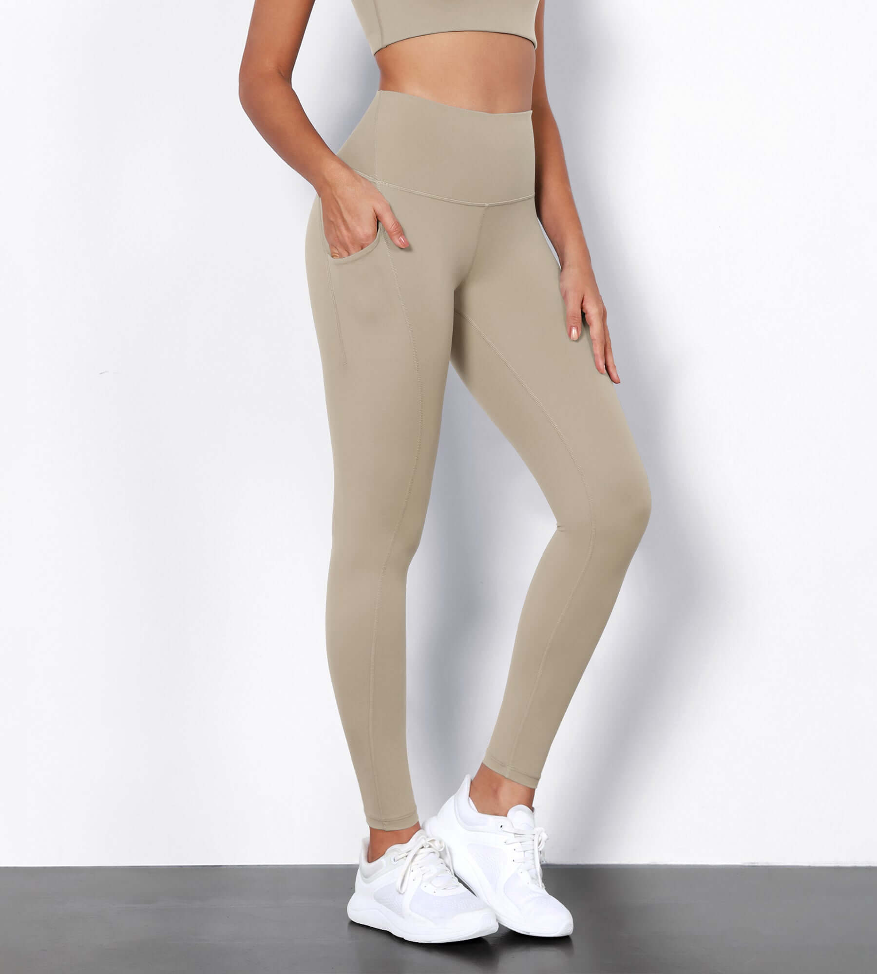 High waisted workout pants with pockets online