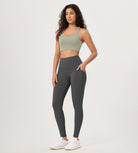 28” High Waist Workout Leggings with Pockets - ododos