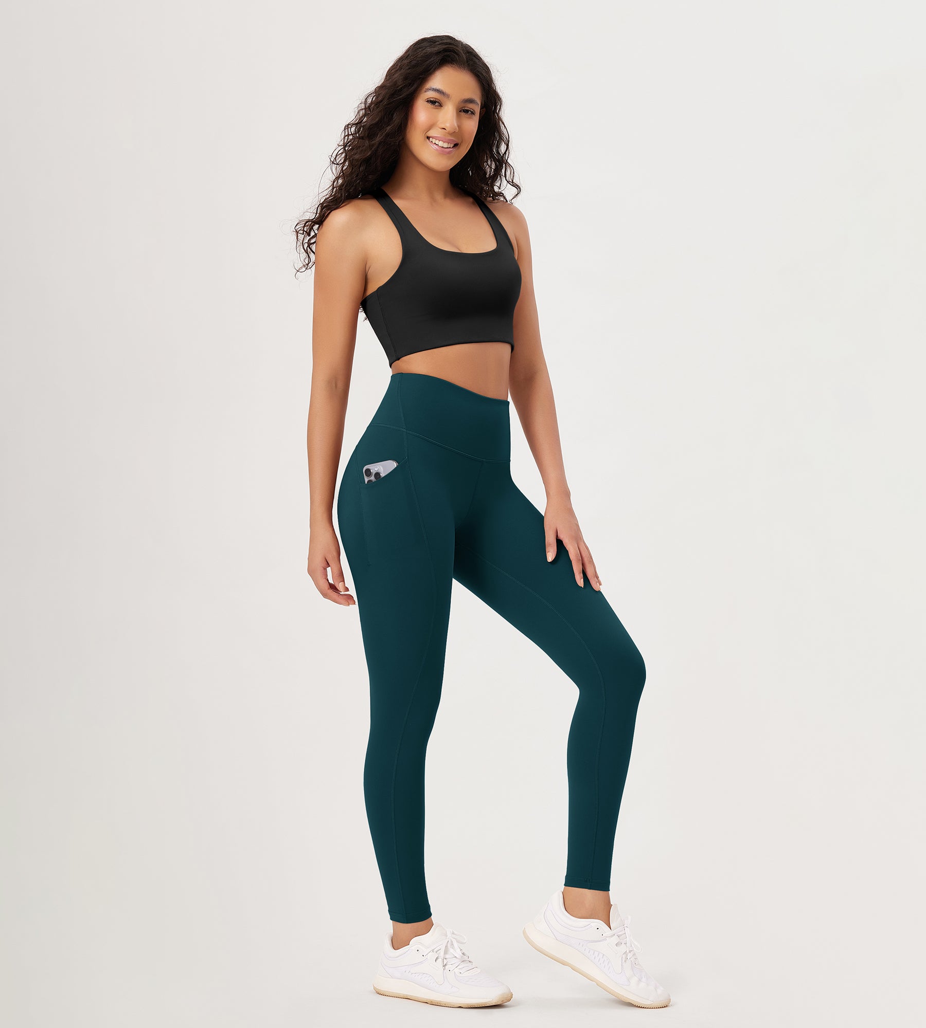 28” High Waist Workout Leggings with Pockets - ododos