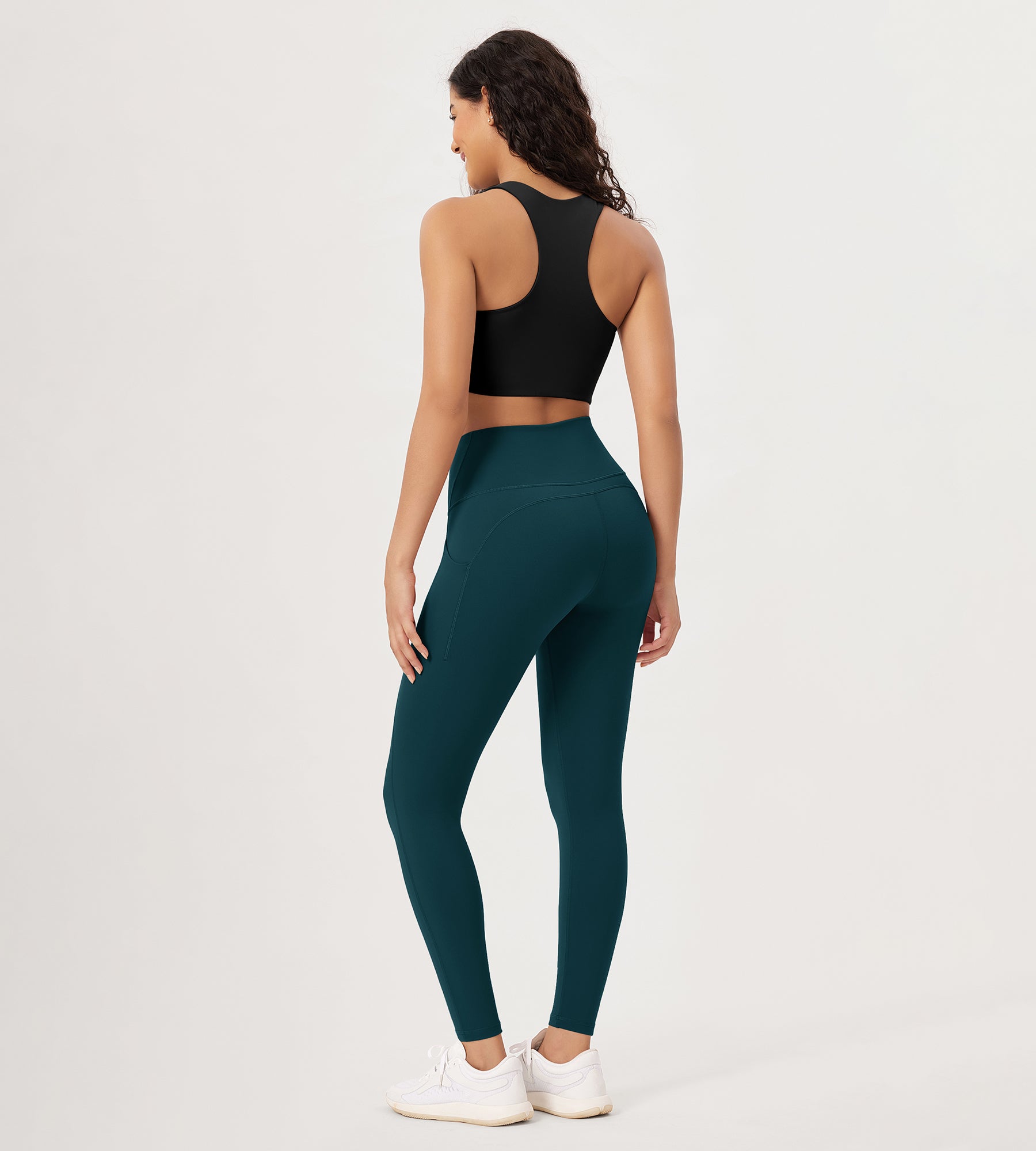 28” High Waist Workout Leggings with Pockets - ododos