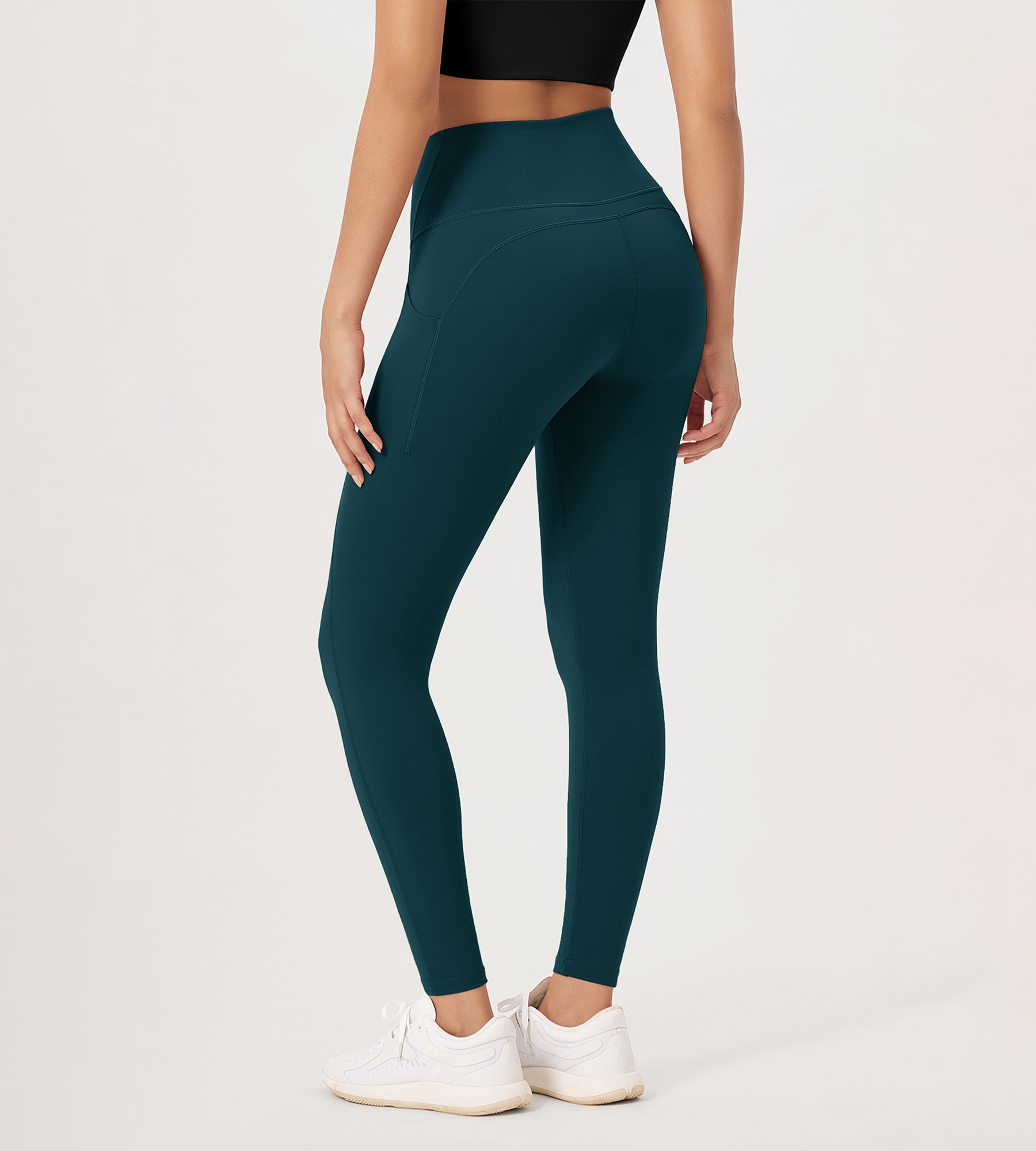 28” High Waist Workout Leggings with Pockets - ododos