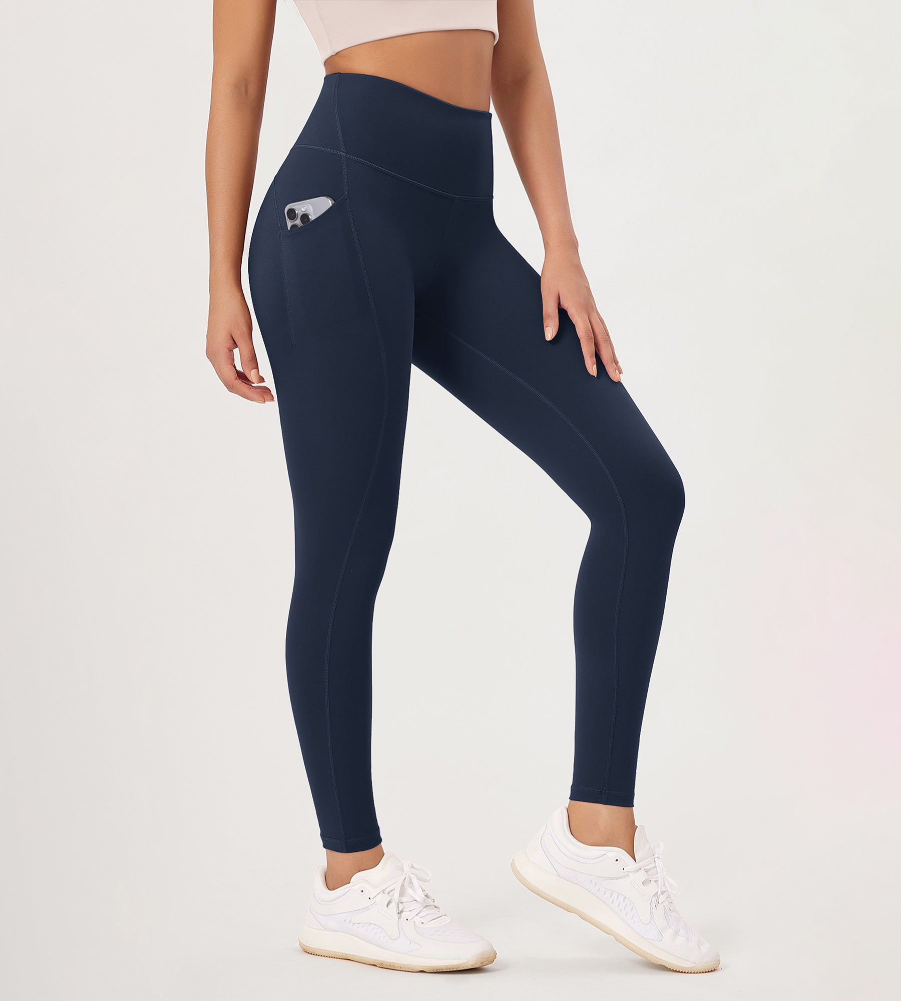 28” High Waist Workout Leggings with Pockets - ododos