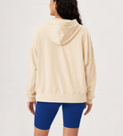 Cotton Soft Oversized Drawstring Hoodie - ododos