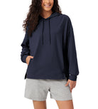 Cotton Soft Oversized Drawstring Hoodie - ododos