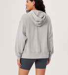 Cotton Soft Oversized Drawstring Hoodie - ododos