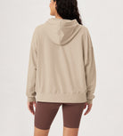 Cotton Soft Oversized Drawstring Hoodie - ododos