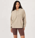 Cotton Soft Oversized Drawstring Hoodie - ododos