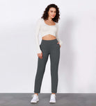 Cloud Feeling Lounge High Waist Jogger Pants with Pockets - ododos