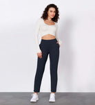 Cloud Feeling Lounge High Waist Jogger Pants with Pockets - ododos