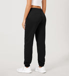 Cotton French Terry Drawstring Casual Sweatpants - ododos