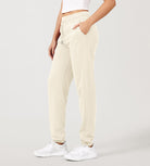 Cotton French Terry Drawstring Casual Sweatpants - ododos