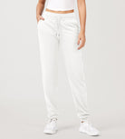 Cotton French Terry Drawstring Casual Sweatpants - ododos