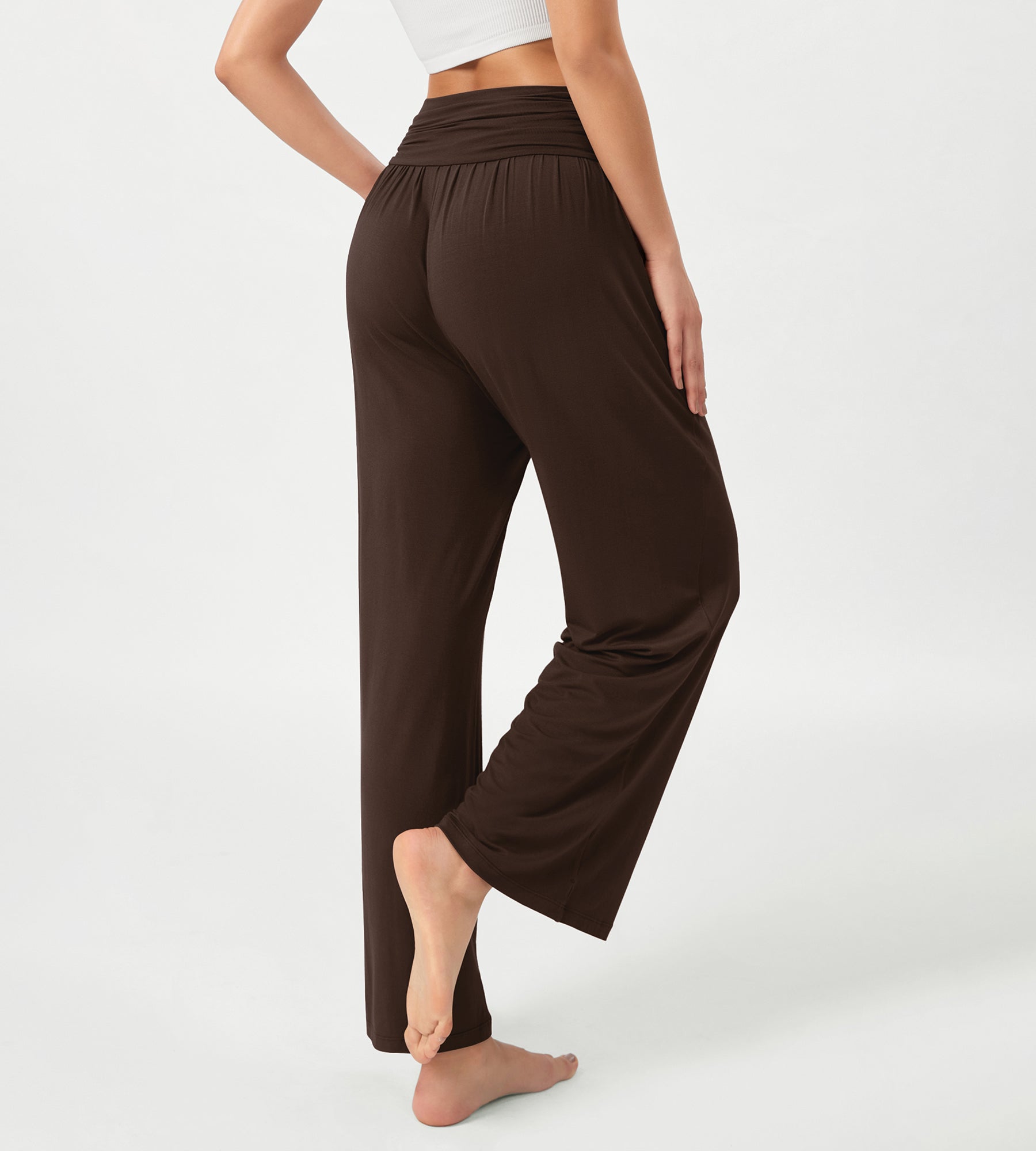 26 Wide Leg Palazzo Loose Comfy Lounge Pants with Pockets - ododos