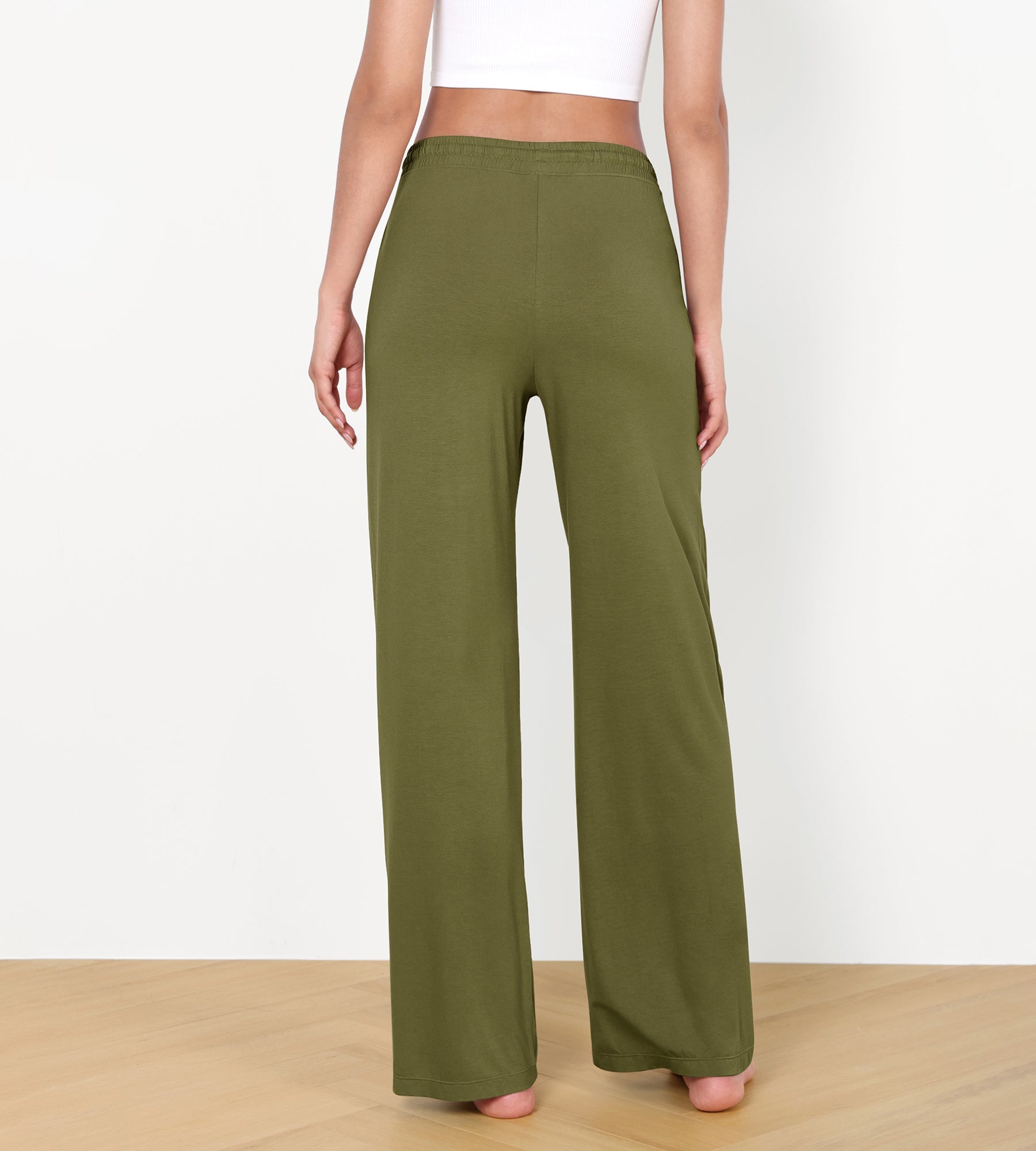 30 Drawstring Lightweight Loose Comfy Lounge Pants with Pockets - ododos