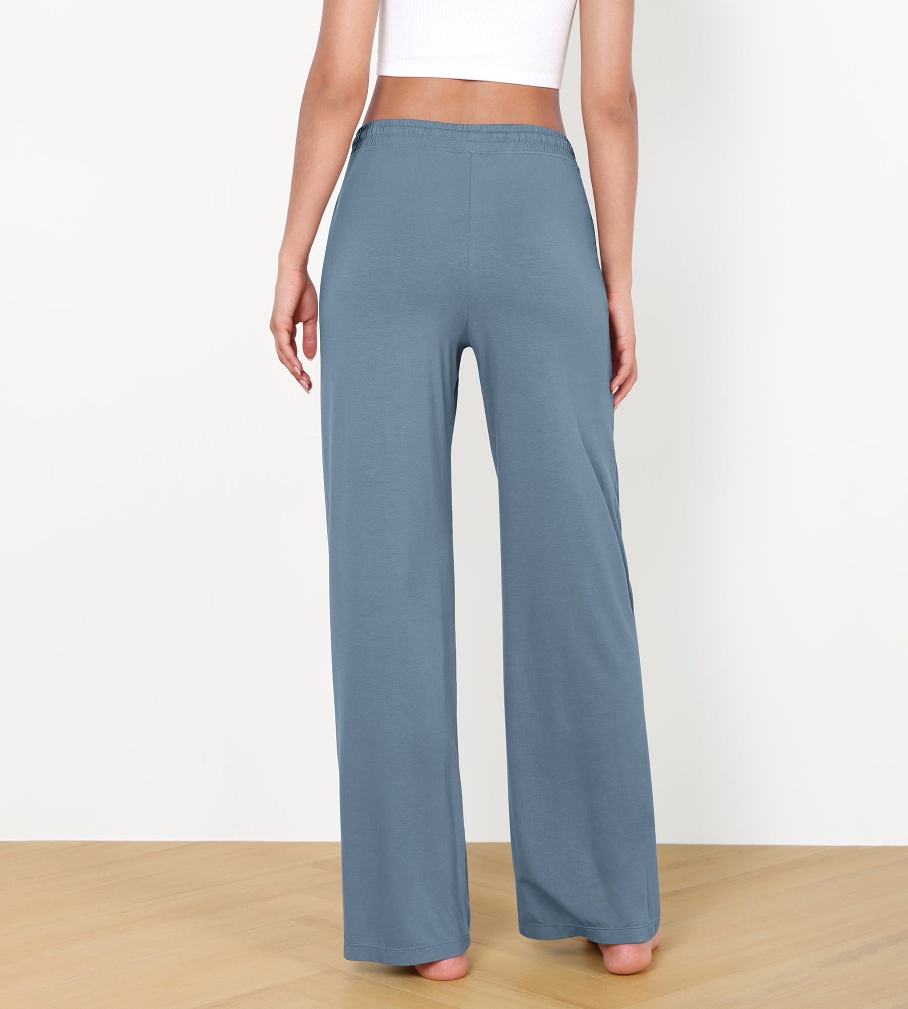 30 Drawstring Lightweight Loose Comfy Lounge Pants with Pockets - ododos