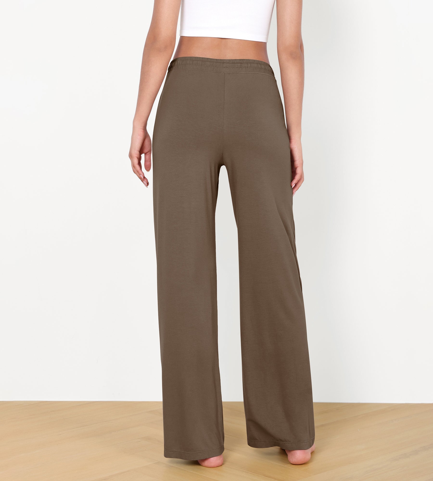 30 Drawstring Lightweight Loose Comfy Lounge Pants with Pockets - ododos