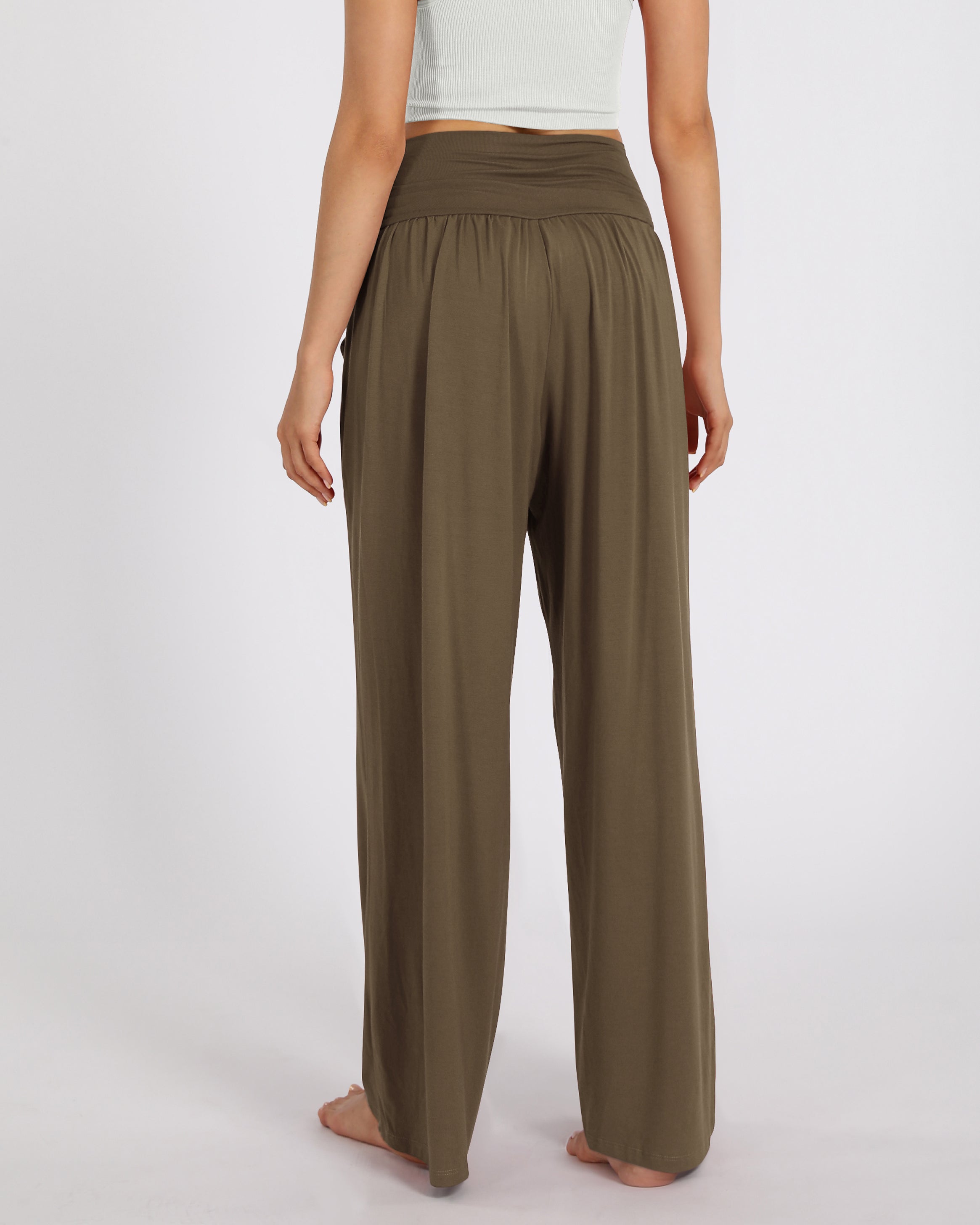 28 Wide Leg Palazzo Loose Comfy Lounge Pants with Pockets - ododos