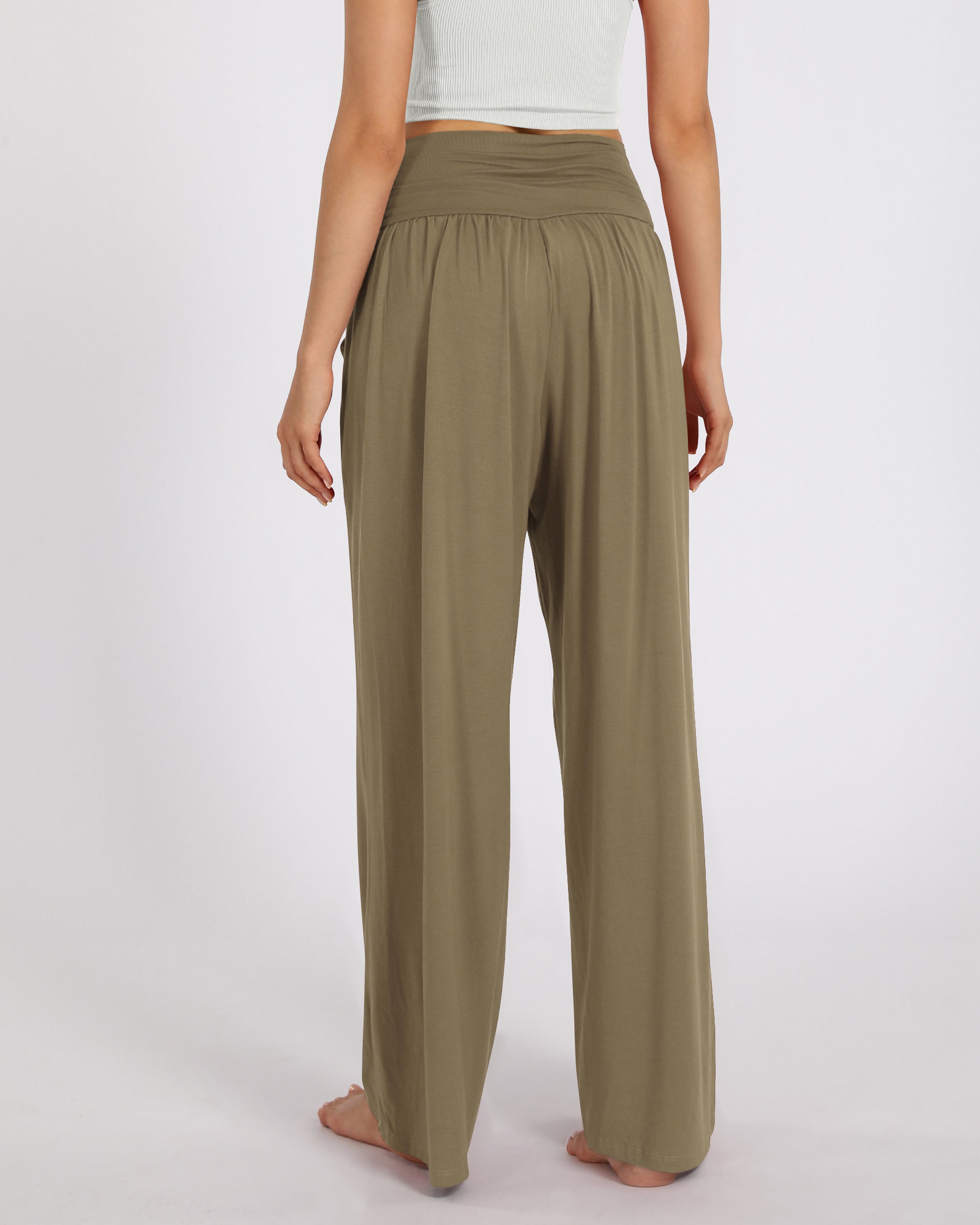28 Wide Leg Palazzo Loose Comfy Lounge Pants with Pockets - ododos