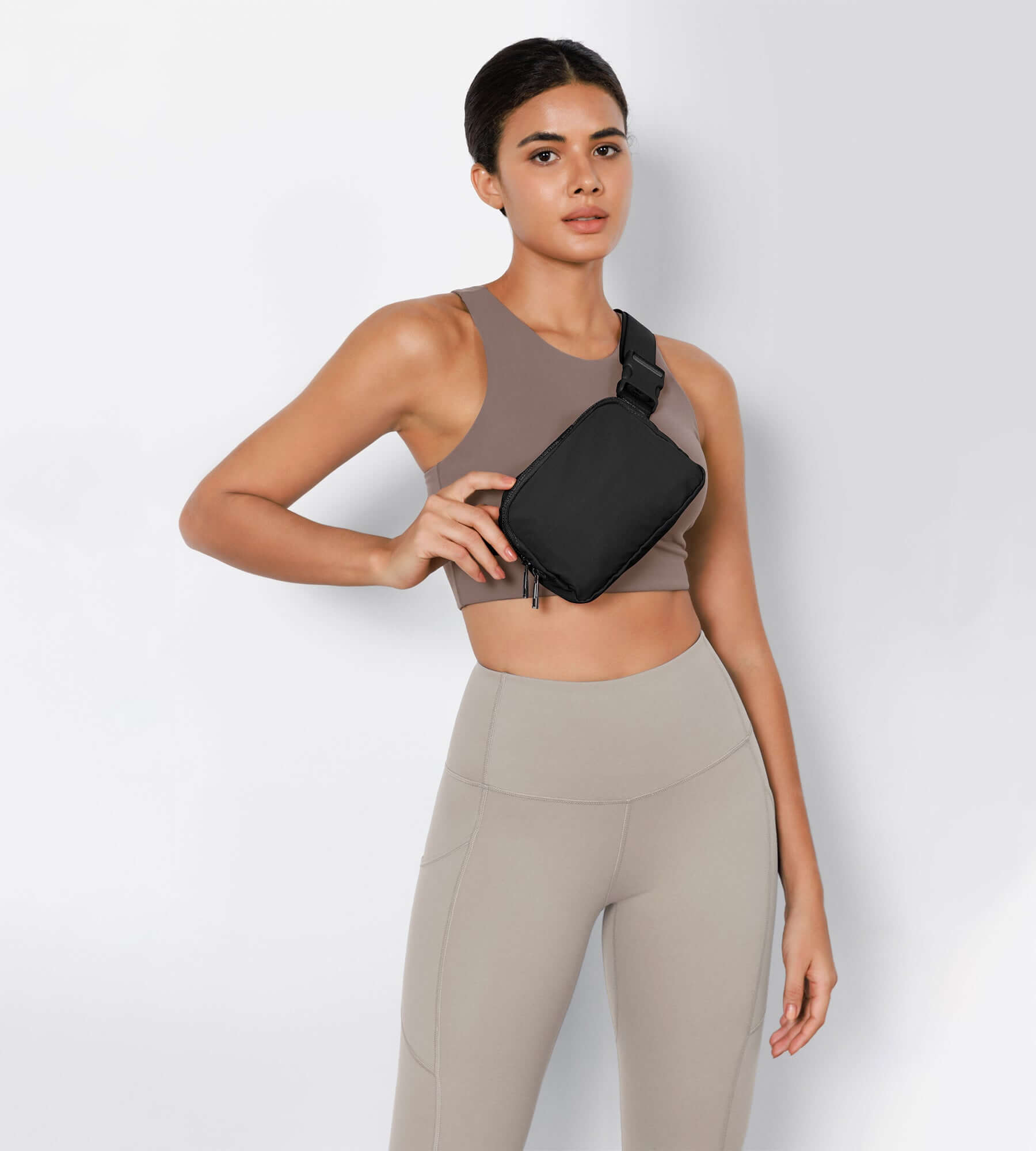 Unisex Two-Way Zip Mini Belt Bag - ododos