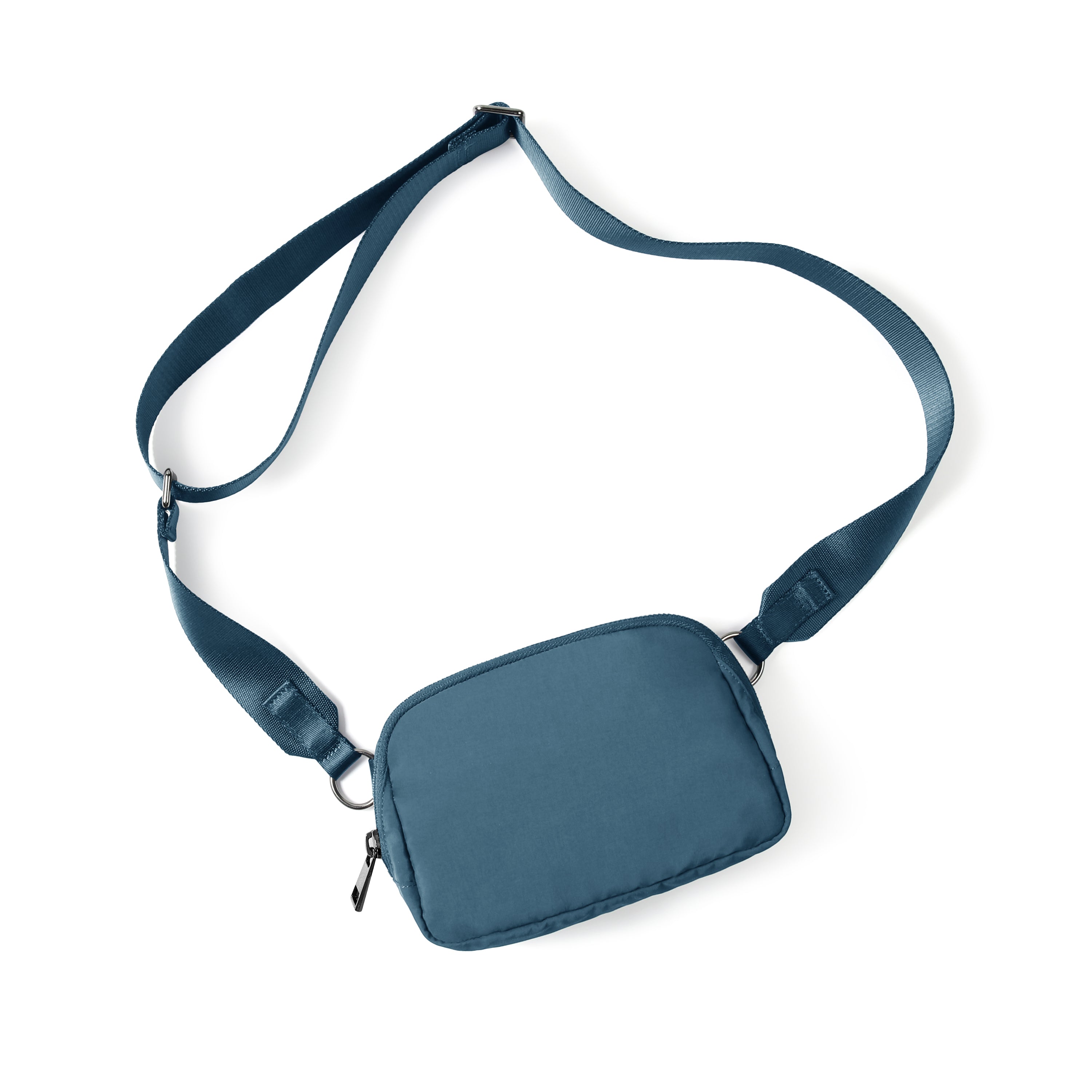 Unisex Mini Crossbody Bag Blue 8 x 2 x 5.5 - ododos