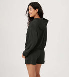 Modal Soft Full-Zip Casual Fall Outfit Hoodies Jacket - ododos