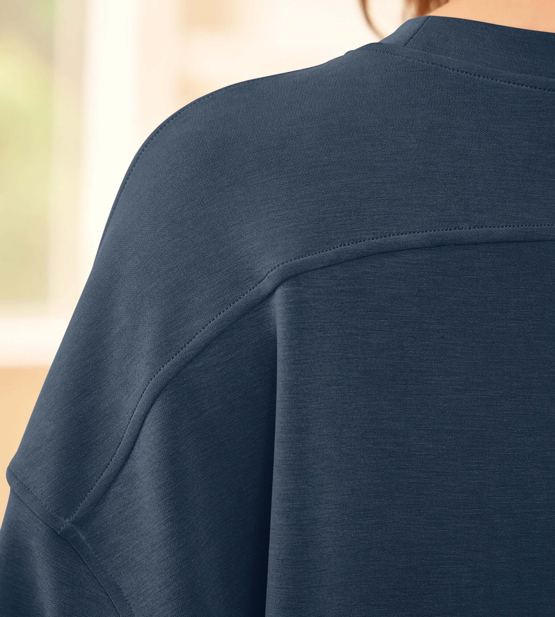 Modal Soft Oversized Crew Neck Short Sleeve T-Shirts - ododos