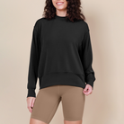 Modal Soft Long Sleeve Oversized Sweatshirts - ododos