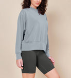 Modal Soft Long Sleeve Oversized Sweatshirts - ododos