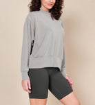 Modal Soft Long Sleeve Oversized Sweatshirts - ododos