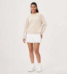 Modal Soft Raglan Long Sleeves Sweatshirts - ododos