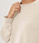 Modal Soft Raglan Long Sleeves Sweatshirts - ododos