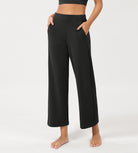 Modal Soft Relaxed Cropped Pants - ododos