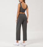 Modal Soft Relaxed Cropped Pants - ododos