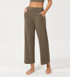 Modal Soft Relaxed Cropped Pants - ododos