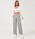 Modal Soft Relaxed Cropped Pants - ododos