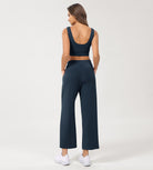 Modal Soft Relaxed Cropped Pants - ododos