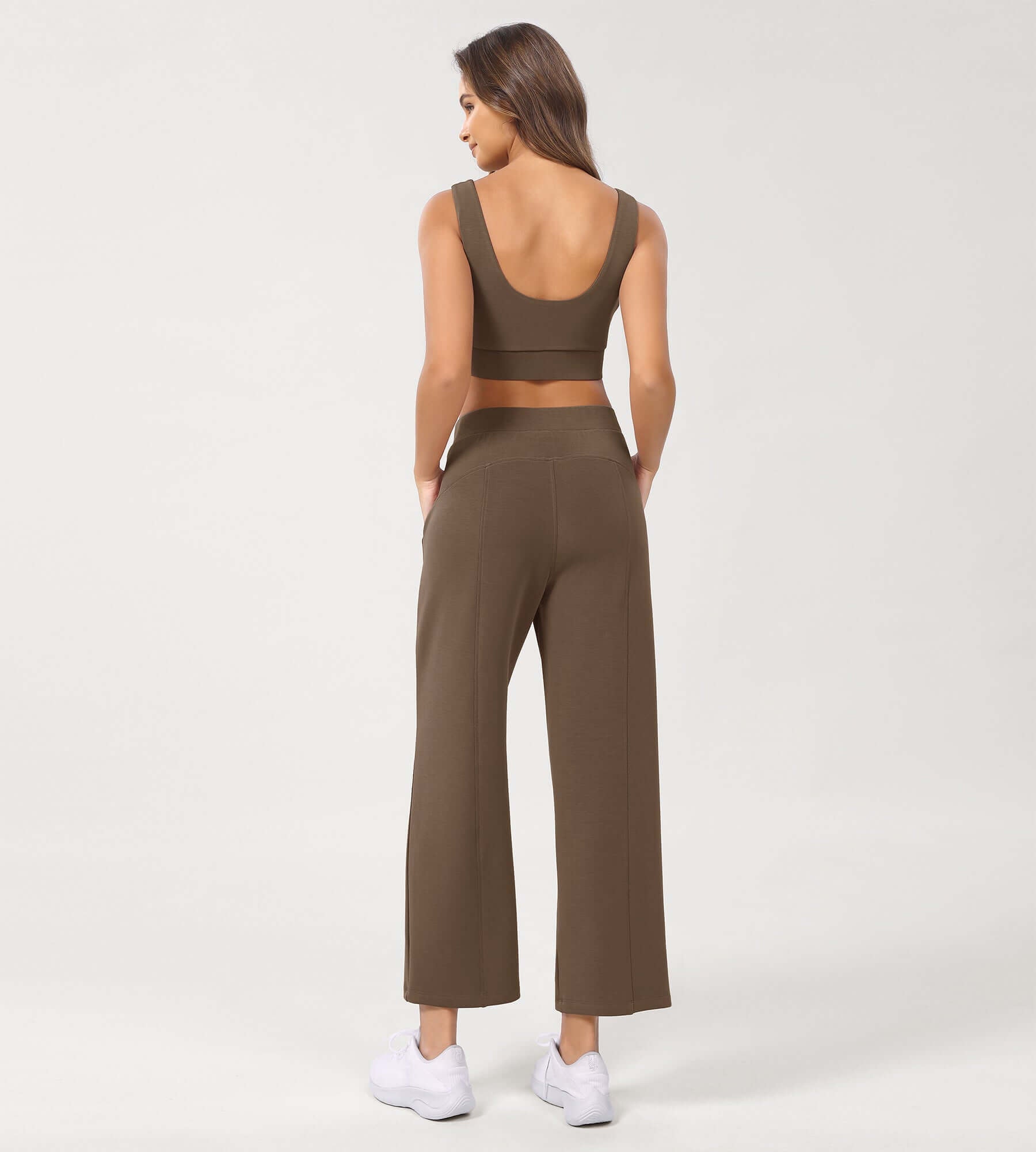 Modal Soft Relaxed Cropped Pants - ododos
