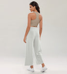 Modal Soft Wide Leg Cropped Casual Pants - ododos