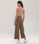 Modal Soft Wide Leg Cropped Casual Pants - ododos