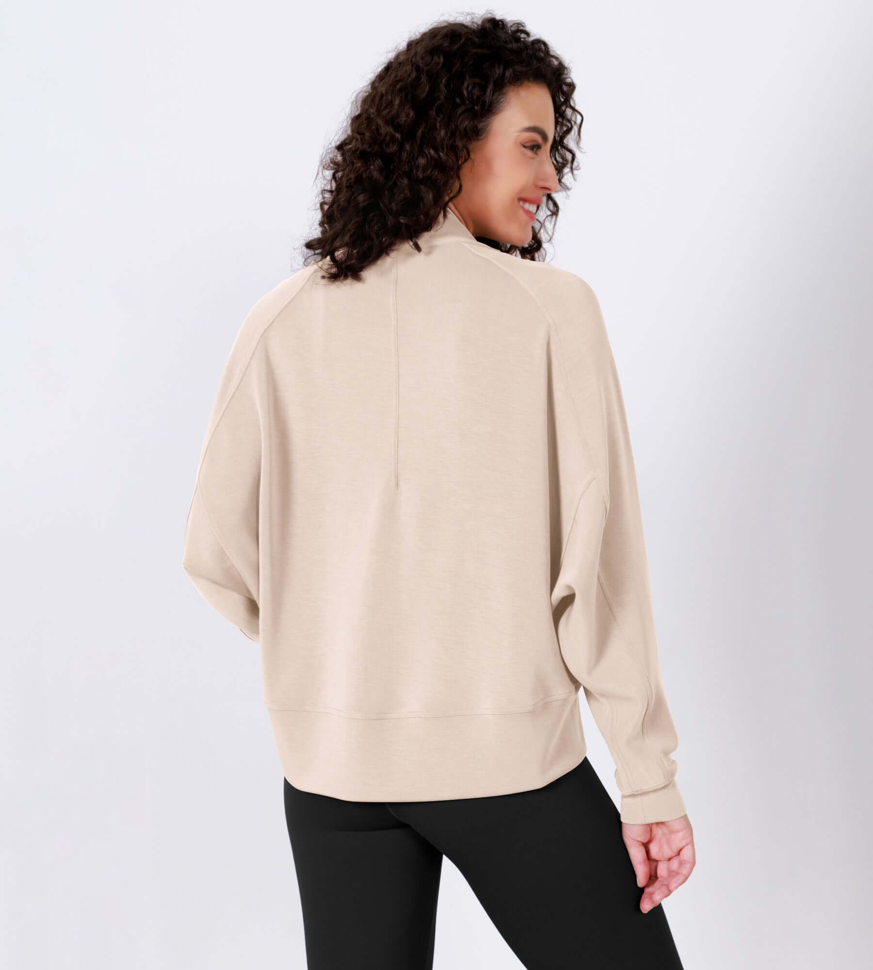 Modal Soft Open Front Long Sleeve Casual Wrap Cardigans - ododos