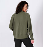 Modal Soft Open Front Long Sleeve Casual Wrap Cardigans - ododos