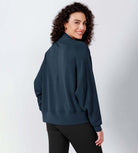 Modal Soft Open Front Long Sleeve Casual Wrap Cardigans - ododos