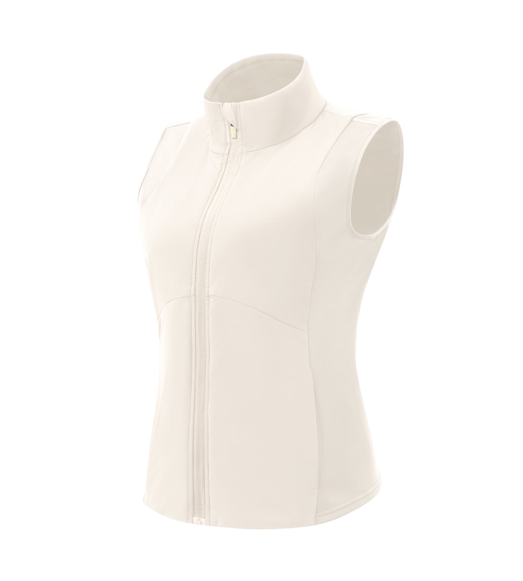 Casual Stand Collar Padded Vest - ododos