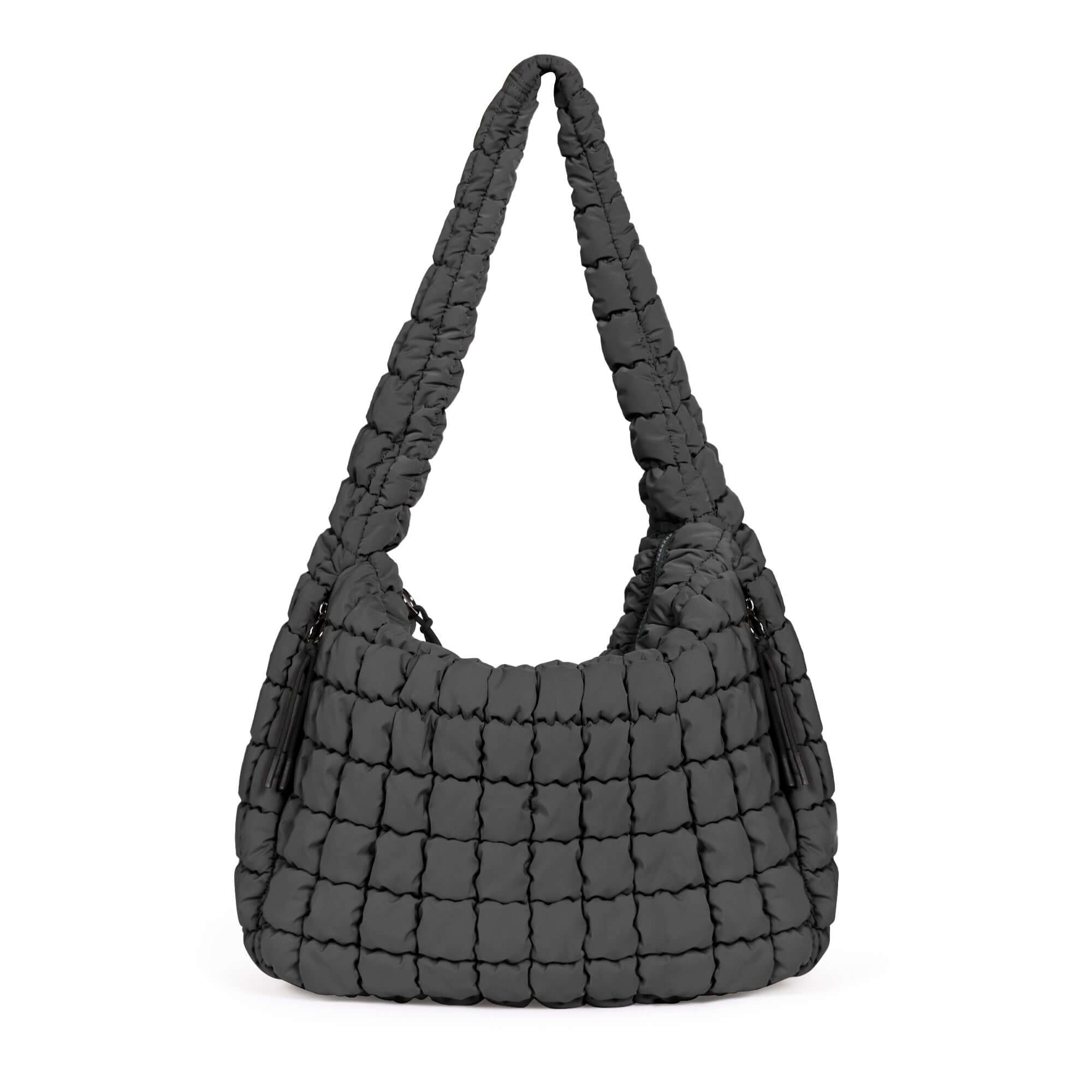 22L Quilted Carryall Crossbody Padding Bag - ododos