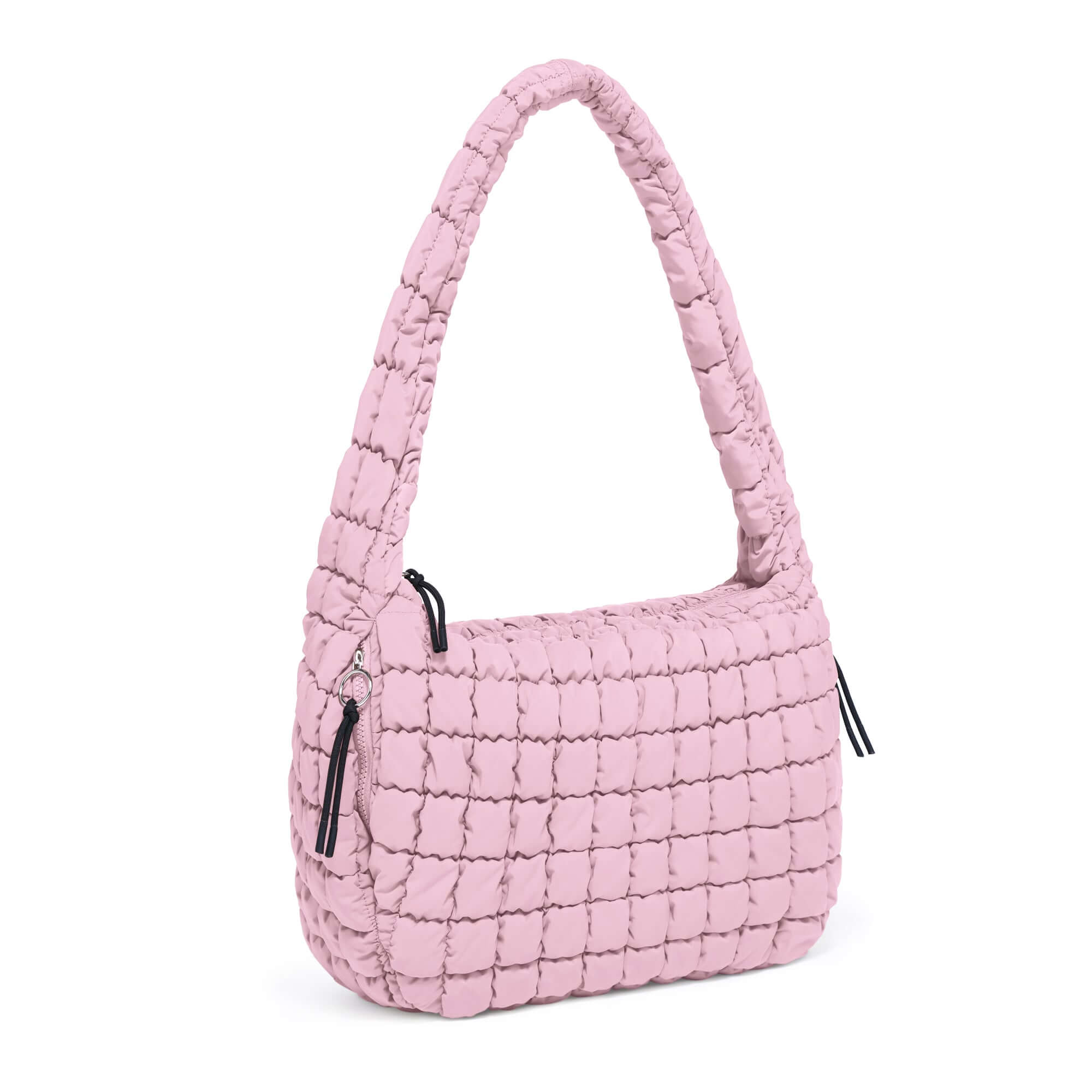 22L Quilted Carryall Crossbody Large Hobo Padding Bag - ododos