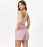 Cotton Soft Woven Relaxed Trouser Shorts - ododos