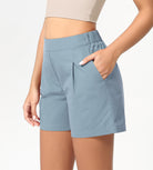 Cotton Soft Woven Relaxed Trouser Shorts - ododos