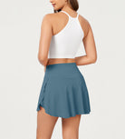 Pleated Crossover Tennis Skorts - ododos