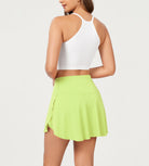 Pleated Crossover Tennis Skorts - ododos